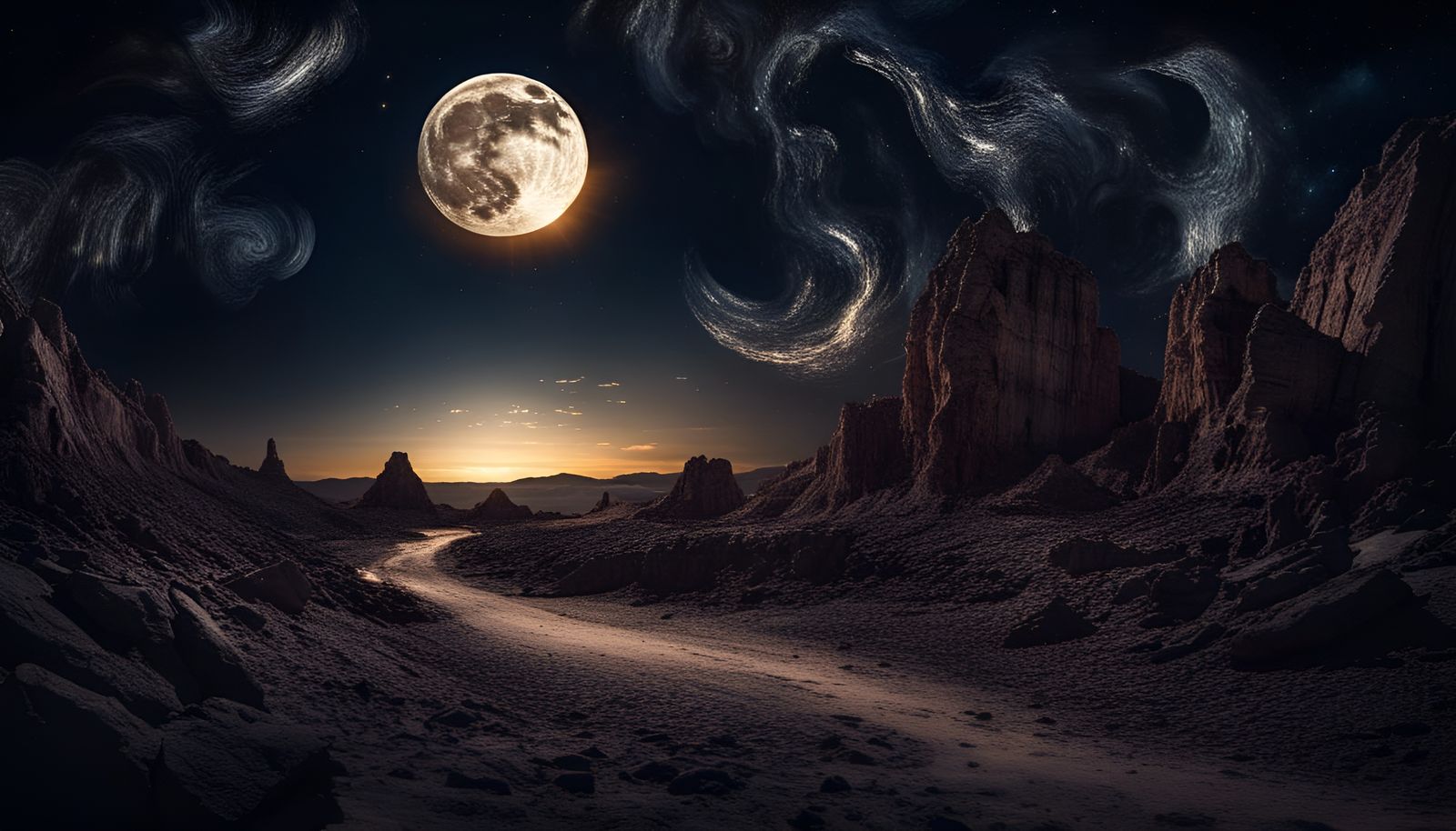 Lunar Event New Reality Unfolding