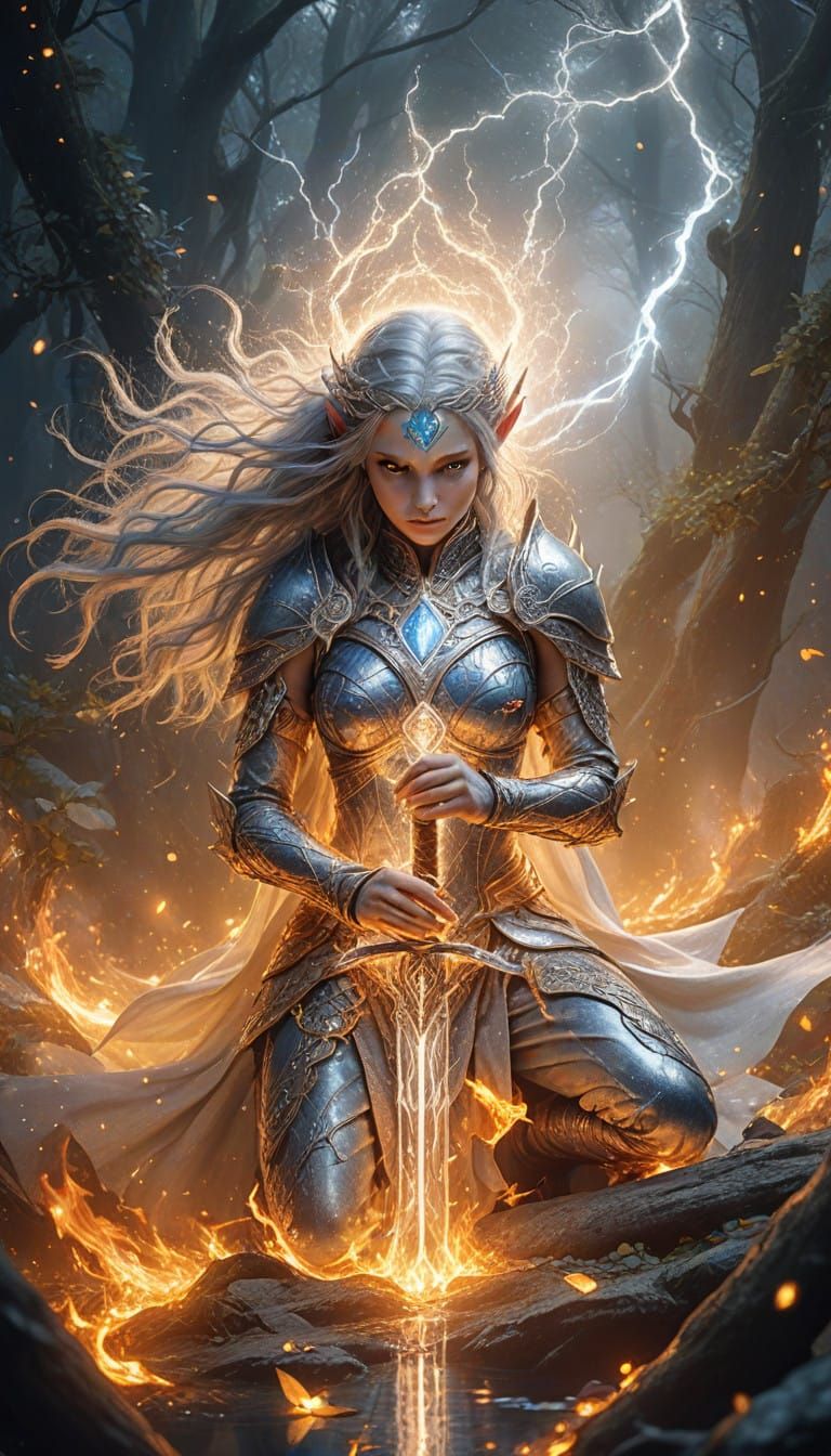 Lorien Elve Goddess in Ethereal Beauty