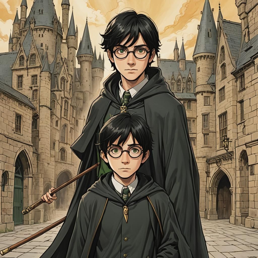 Harry Potter Inspired Scene at Hogwarts