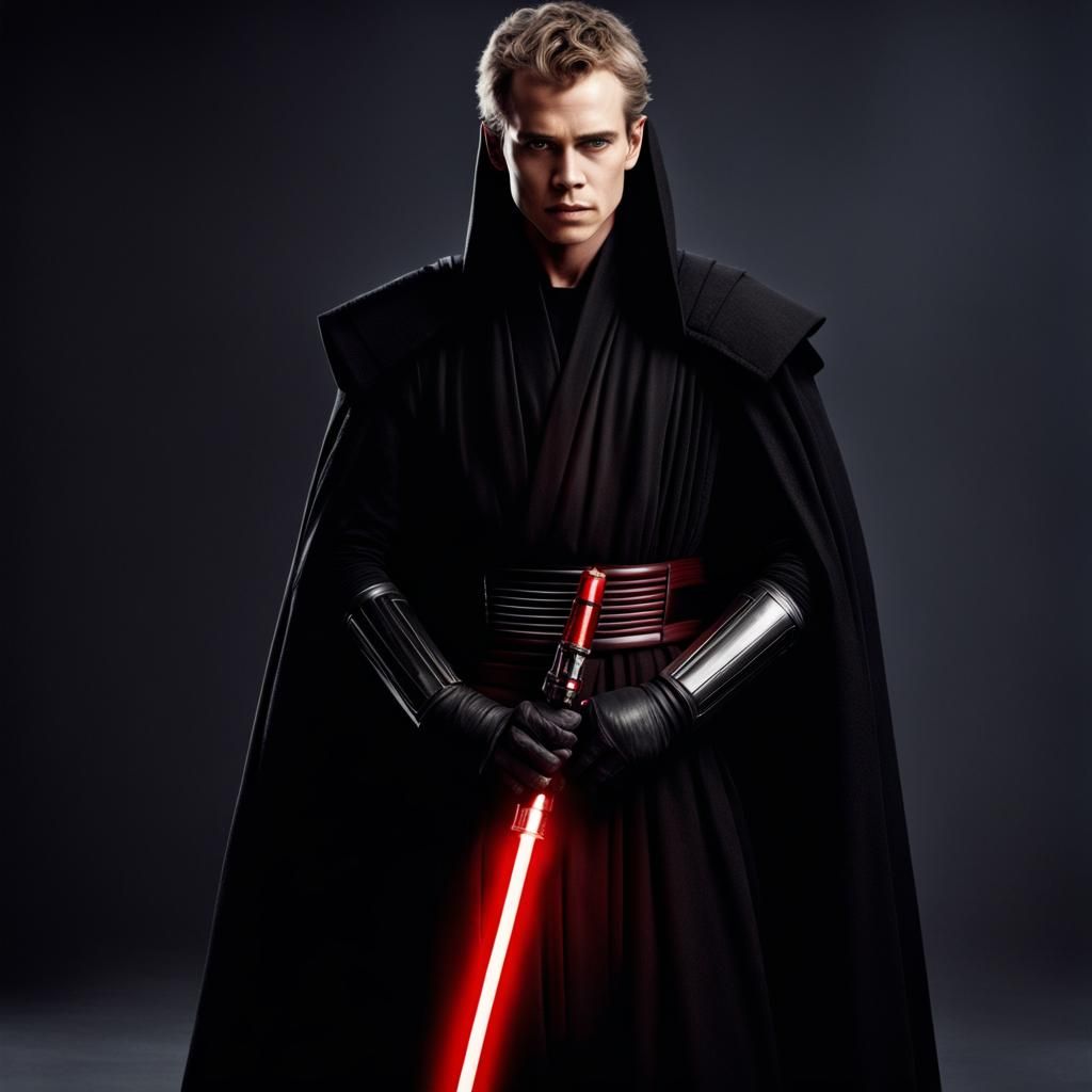 Old Sith Lord in Sci-Fi Armor