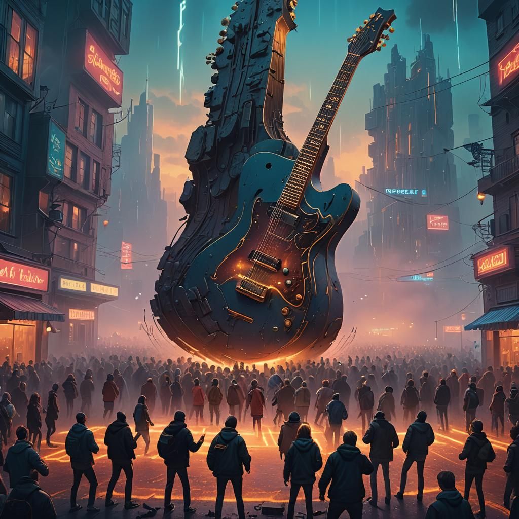 Fantastical Rock Concert: Matte Painting in Unreal Engine