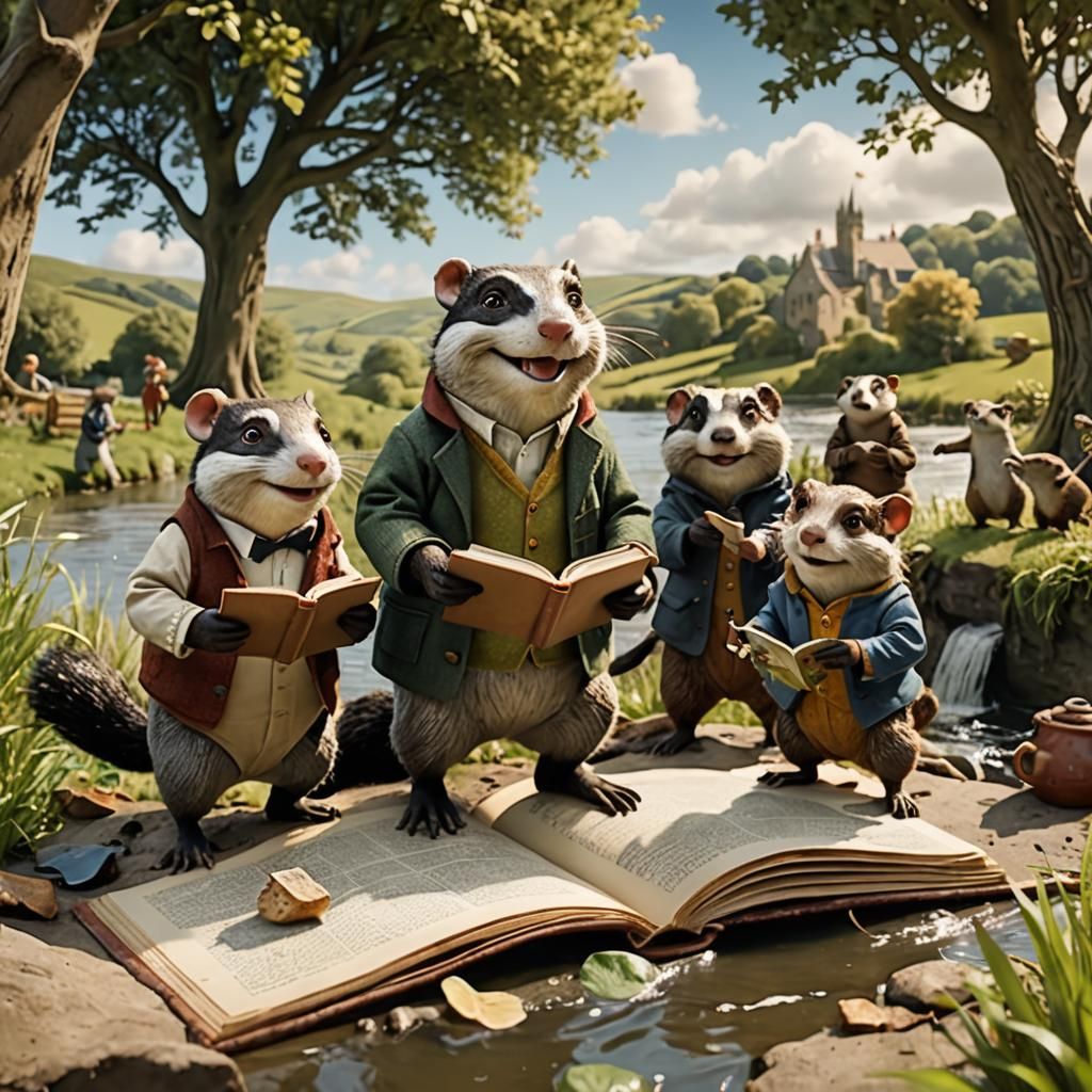 The family Von Badger