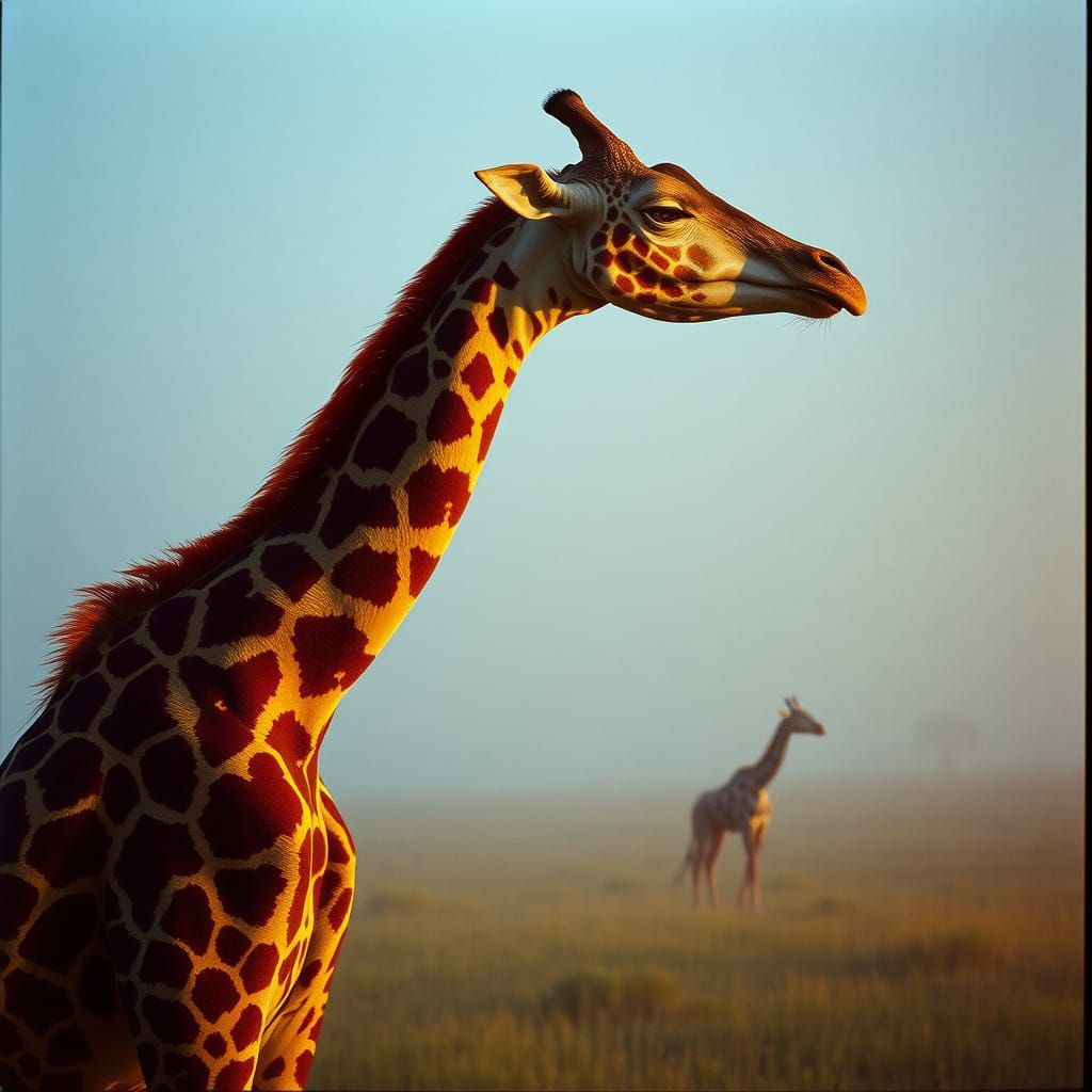 Giraffe-Alligator Hybrid Majestically Dominates the Mysterio...