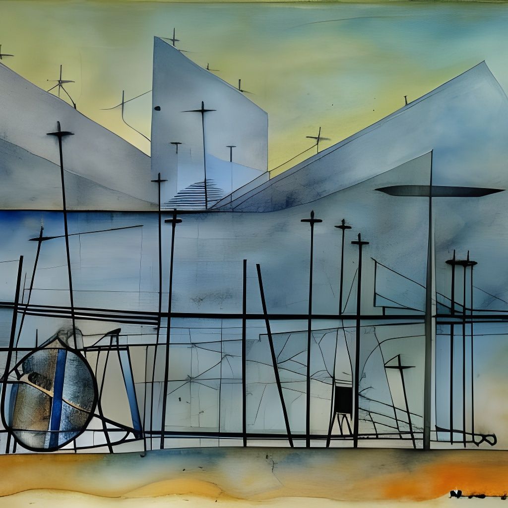 Surreal Prisoner Exchange Watercolor Art