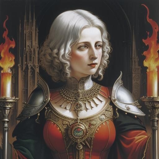 Great Fire of London: Surrealist Hyper-realism