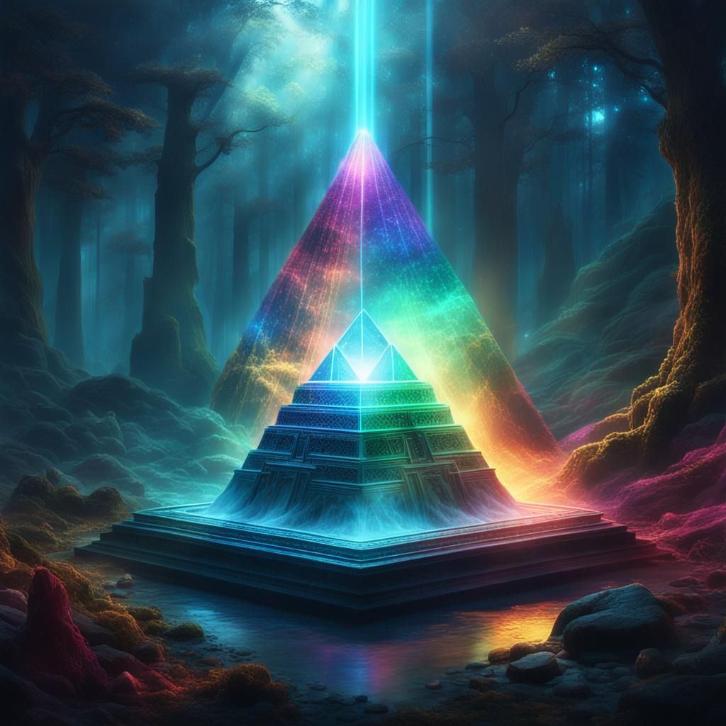 Mystical Prism Reveals Visions of Other Worlds
