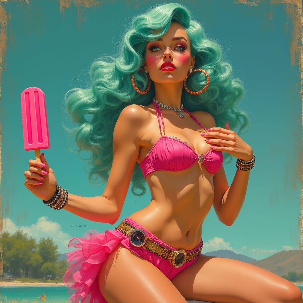 Pink Popsicle