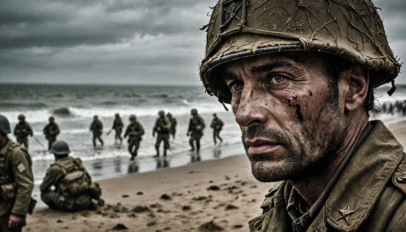 Normandy Landing 1944: A Dramatic War Picture