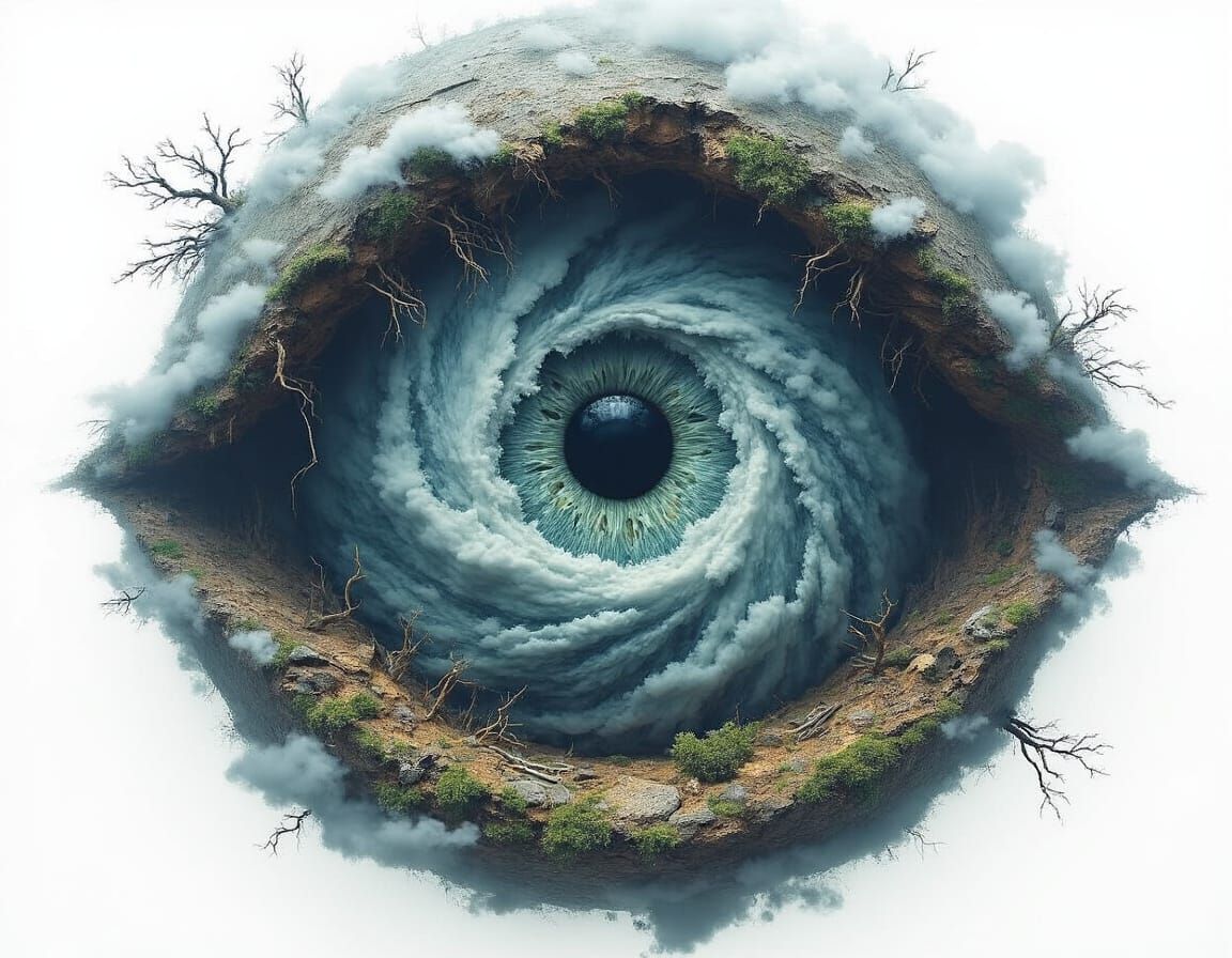 The Storm of the Eye Chaotic Deconstruction