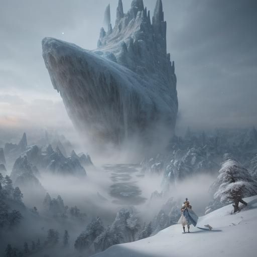 Princess in Little Ice Age: 3D Game Cinematic