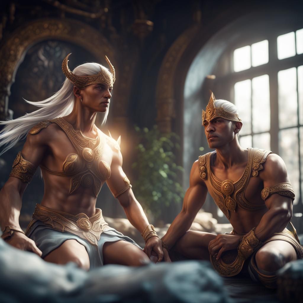 Elven spiritual  warriors