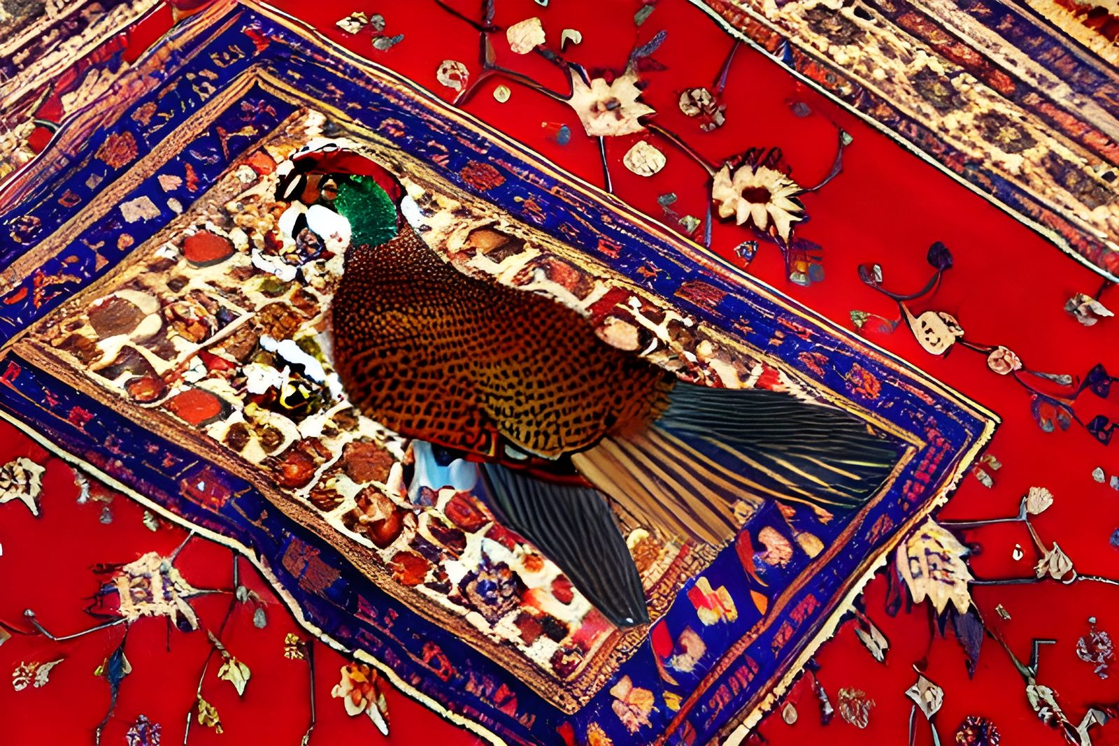 Pheasant by Rafael Santi