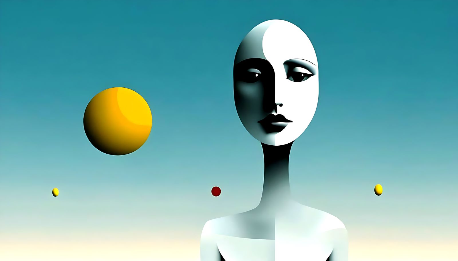 Moonface (abstract studies)