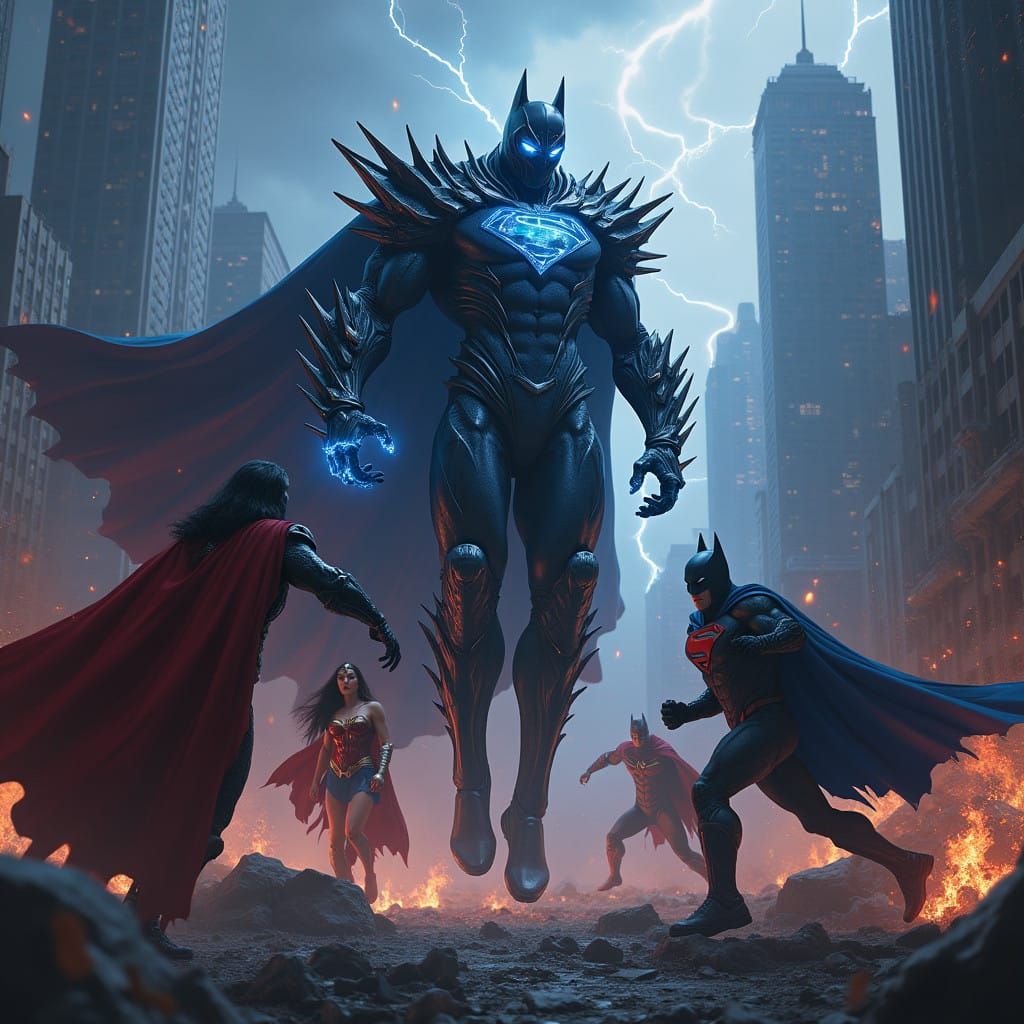 Villainous Chaos: Dark Armor Battles DC Legends