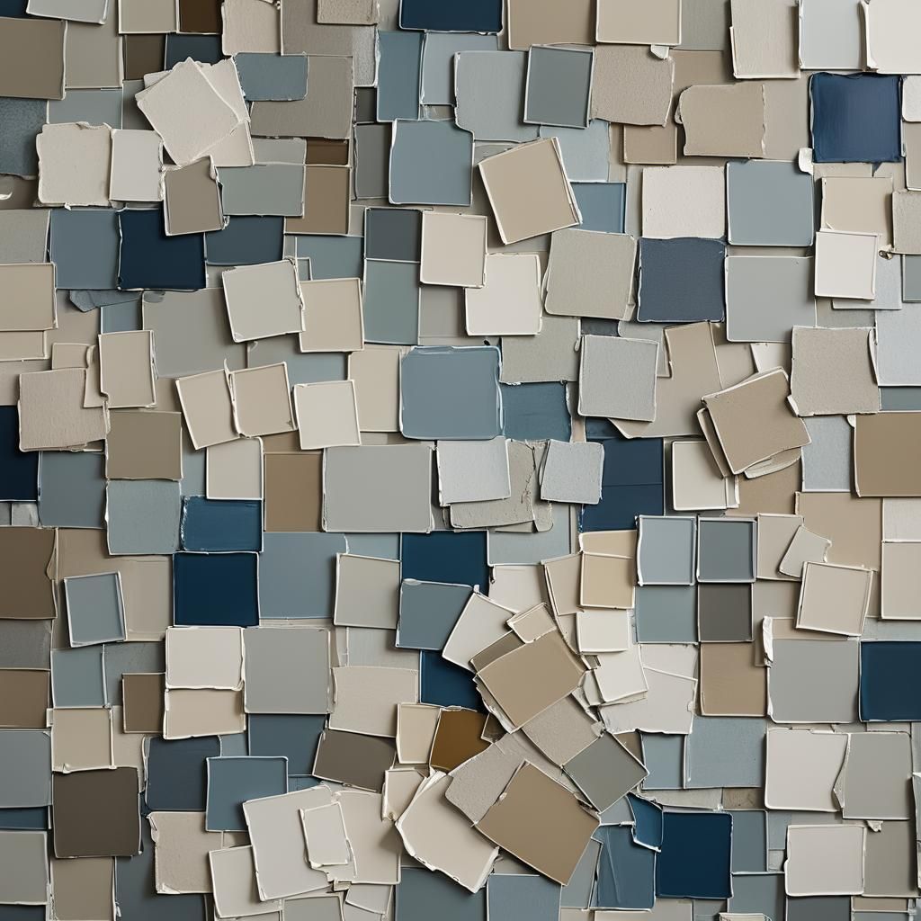 Interior Designer Consults on Paint Swatches