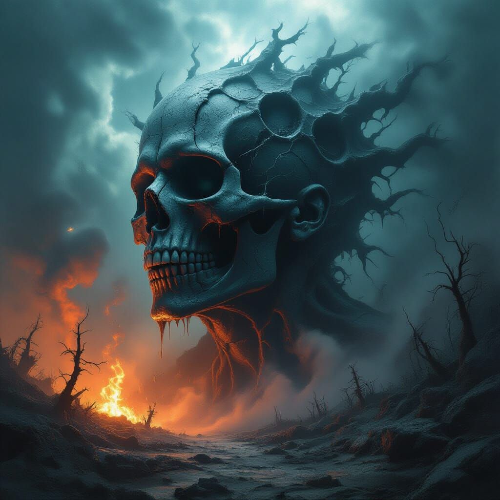 Apocalyptic Macabre Energy Distorted Reality