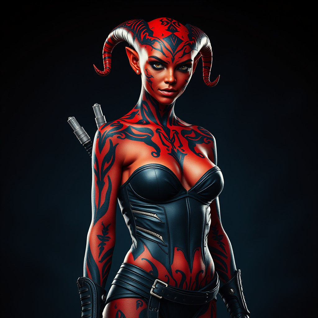 Darth Talon: Red Twi'lek Sith in Action