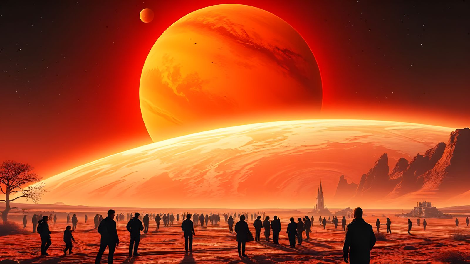 Mars' Gravitational Pull Sucks People into a Futuristic Vort...