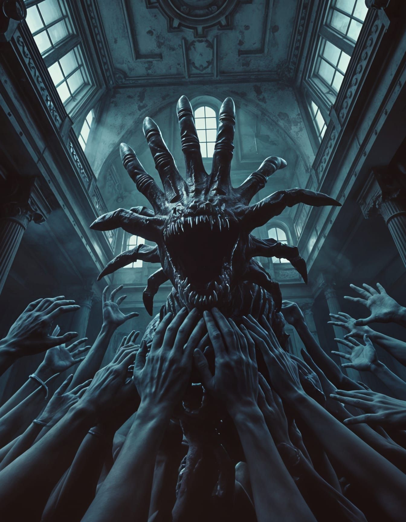 Terrorized Beast Reveals Nightmarish Toothed Maw