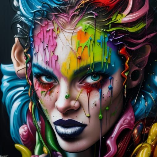 Graffiti Art: Loss and Isolation in Vibrant Colors