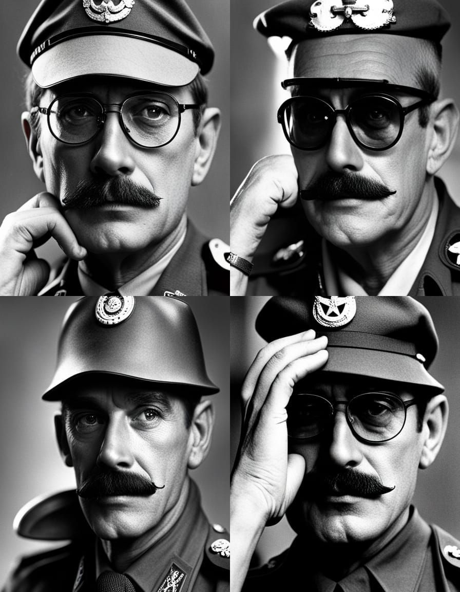 Hunter S. Thompson as Military Man