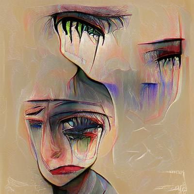 Abstract Rendering of a Depressed Mood