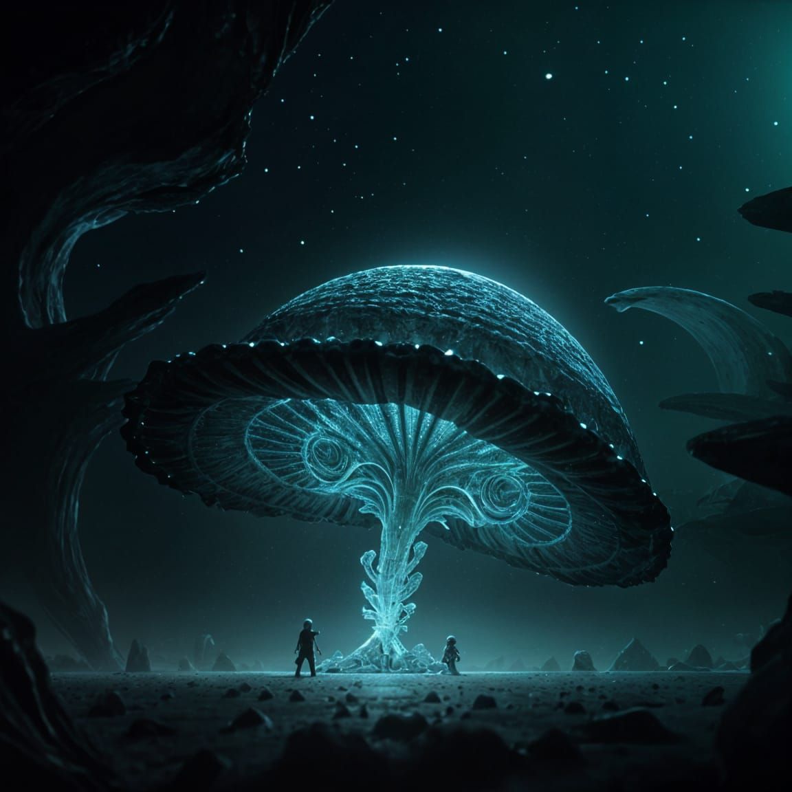 Oysteroid Generated by AI