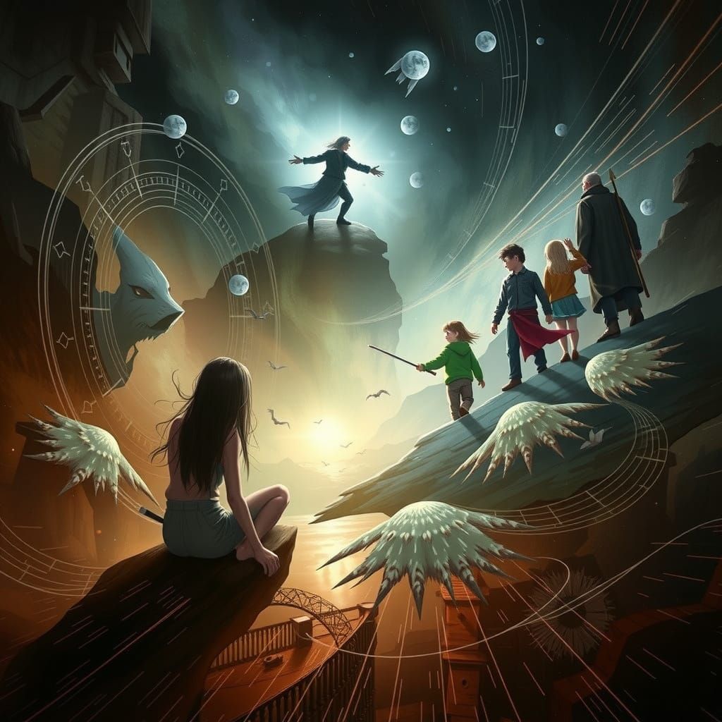 Whispers of the Past in Ethereal Hues