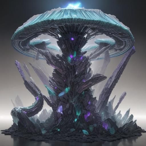 Crystalline Serpent Machine Destroys Planets