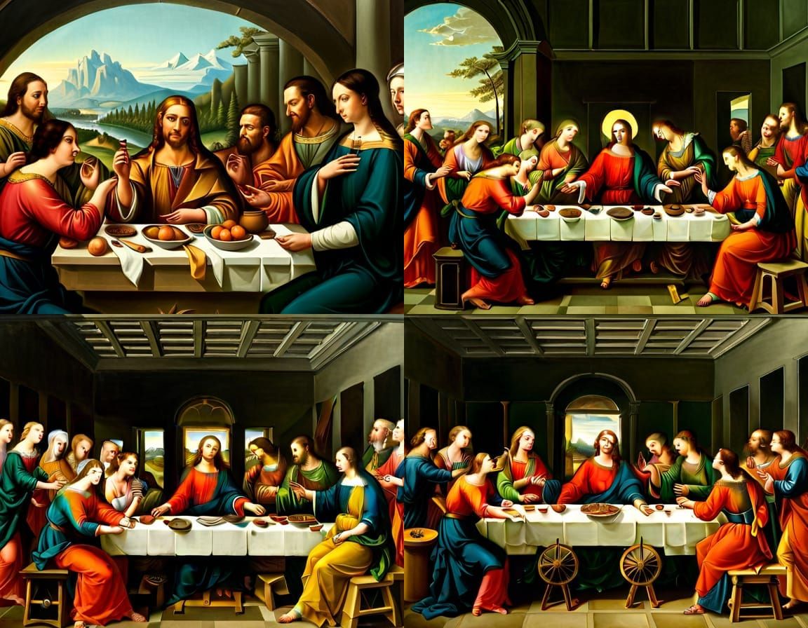 Ayahuasca Vine and Indigenous Woman in Jungle