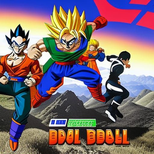 Dragon Ball Z Illustration