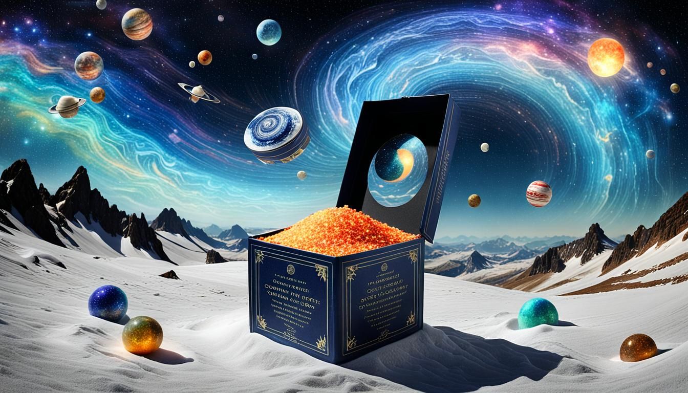 Space Candy Comes to Life in Starry Galaxy