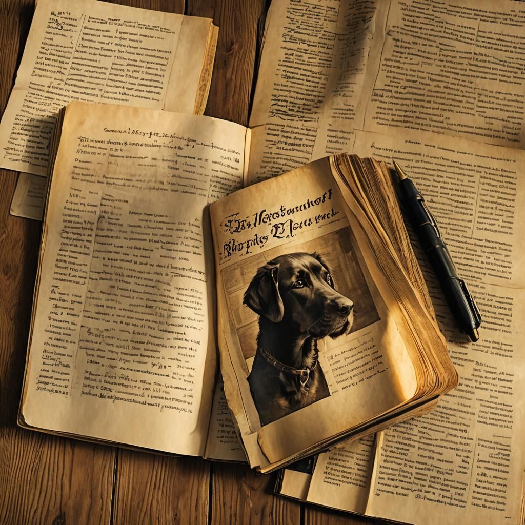 Still Life of Books in Dutch Masters Style