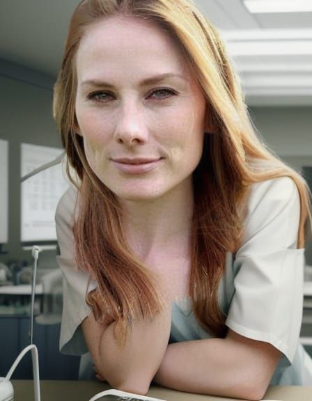 Hospital Operating Room Medical Illustration