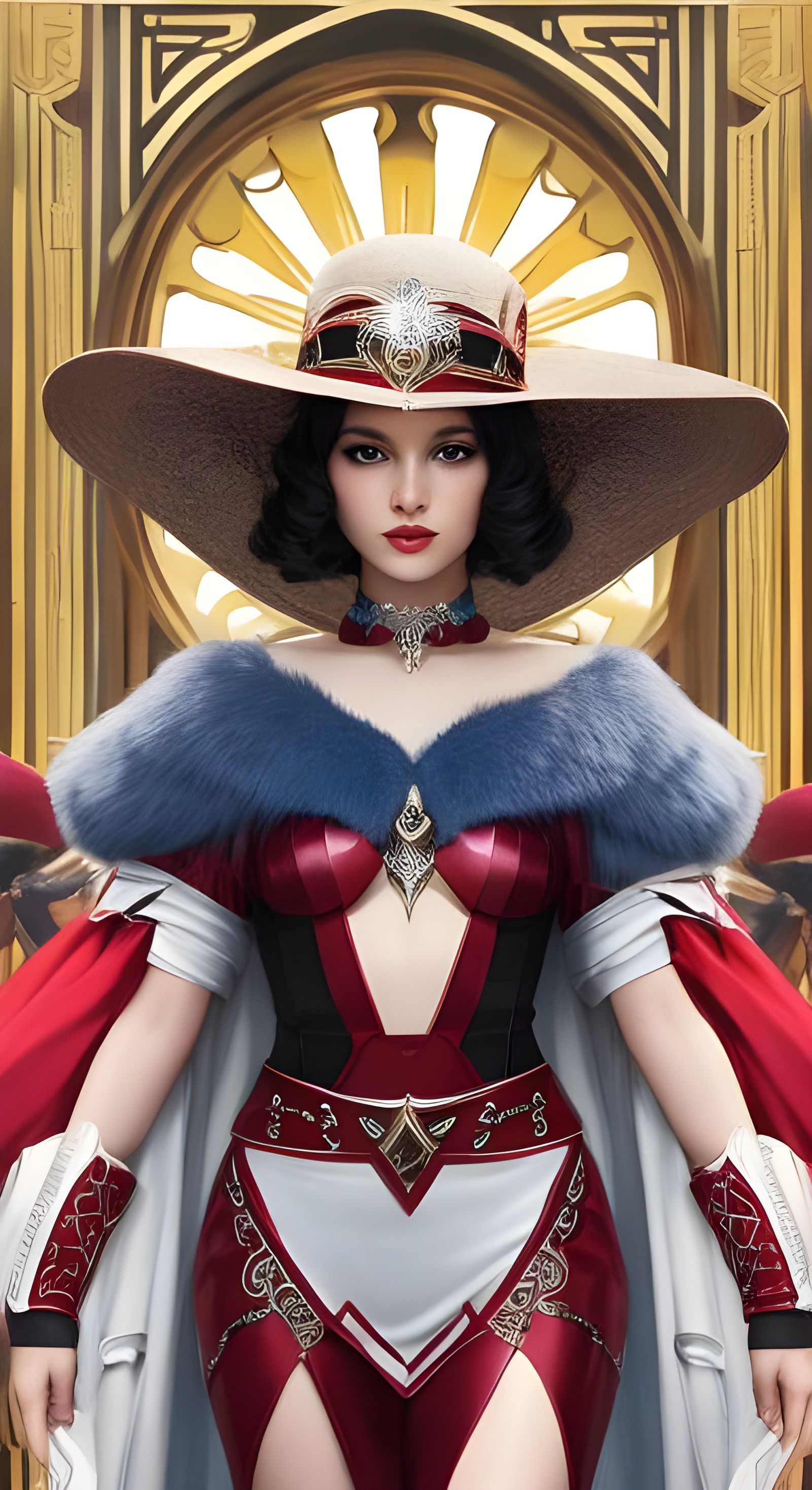 Colorful Art Deco Design in 4K Resolution