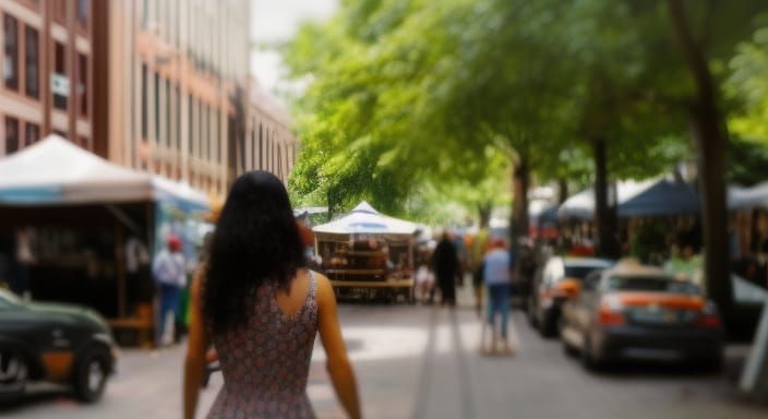 street market