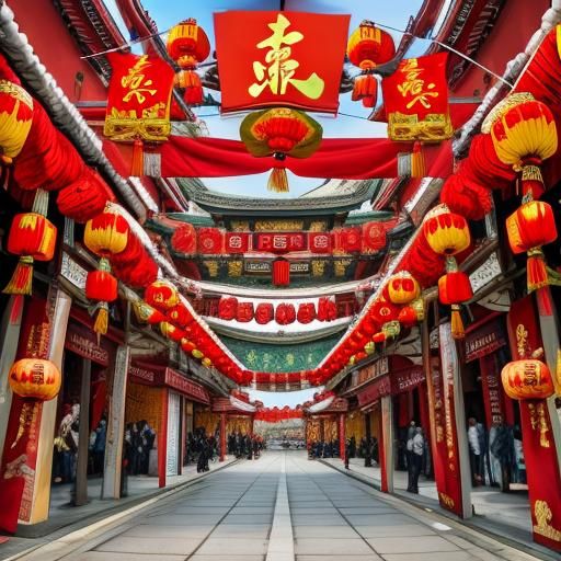 Celebrating Chinese New Year: A Festive Image