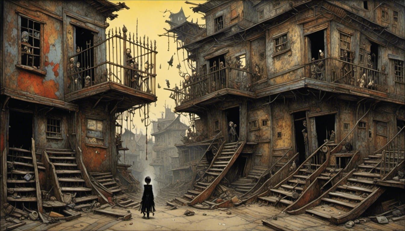 Depression Era Scene in Jailhouse