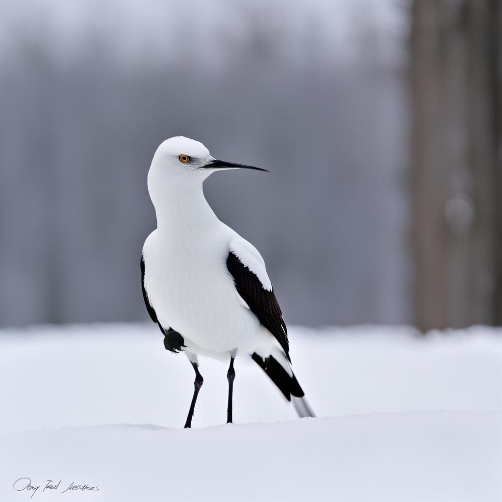 Towering Snow Bird of Nightmare
