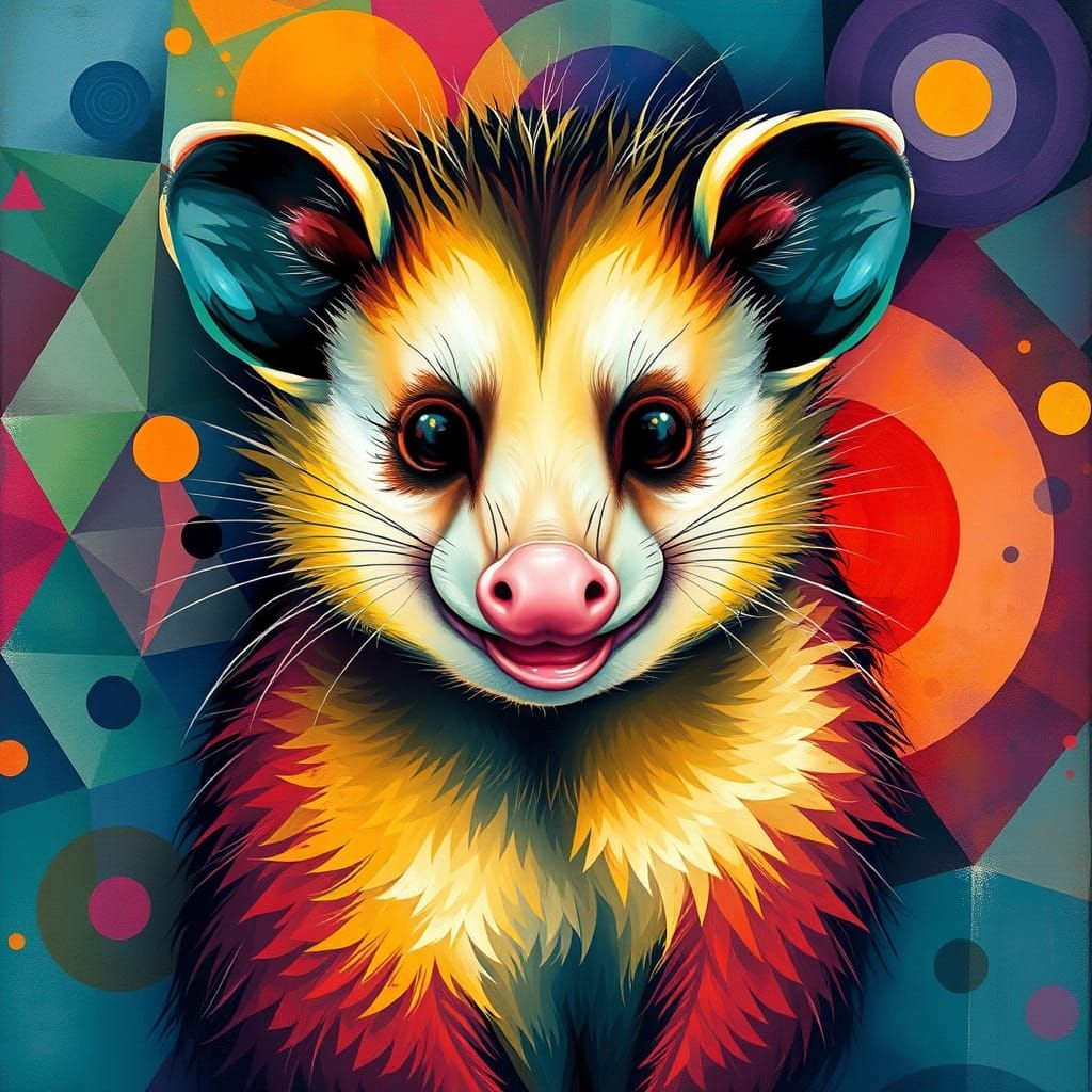 Possom Abstract Love