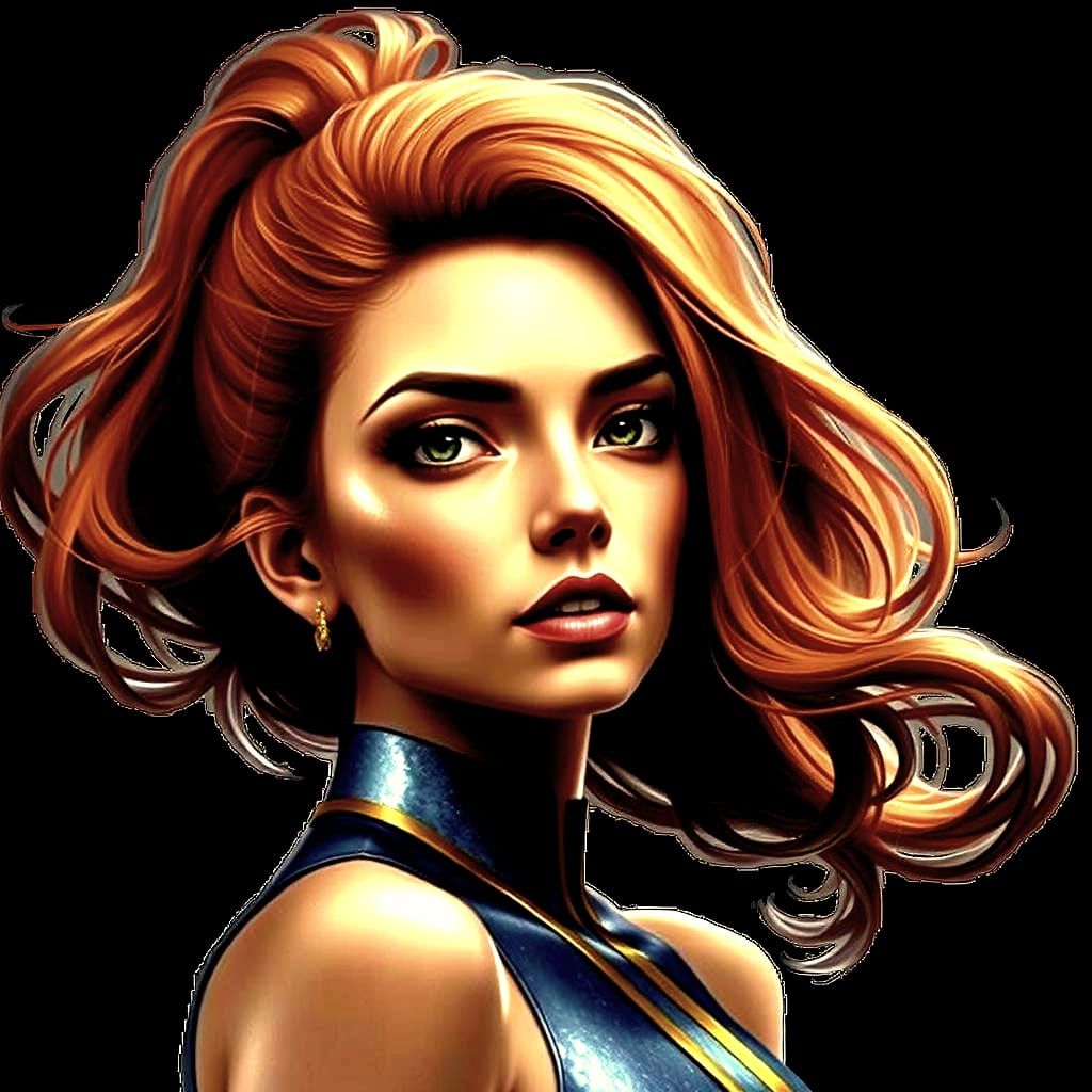 Captivating Beauty in Vibrant Colors