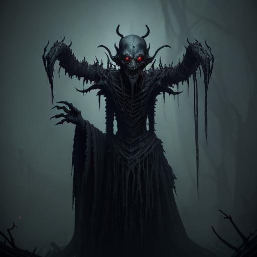 Ghoul Puppeteer in Dark Fantasy Style