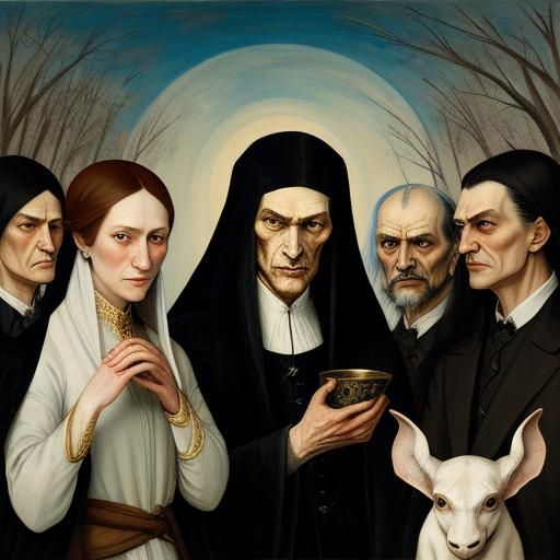 Surreal Creatures Inspired by Classical Masters