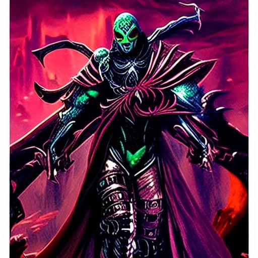 Detailed Matte Painting: Ziwer Spawn of Kiy