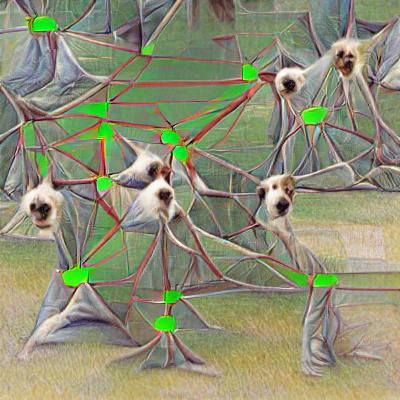 AI Image: Blank Canvas of Neural Network