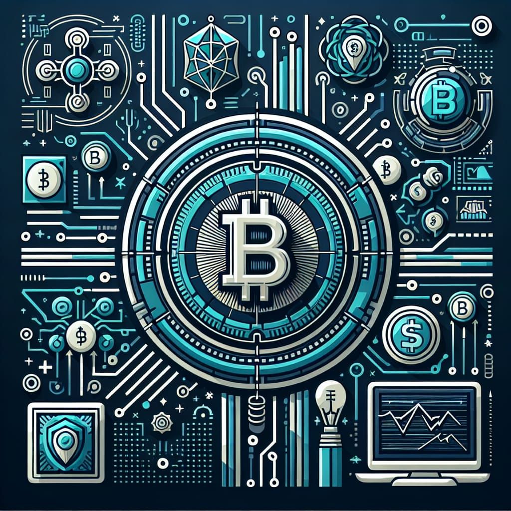 Modern Tech Logo for Digital Money Mastery