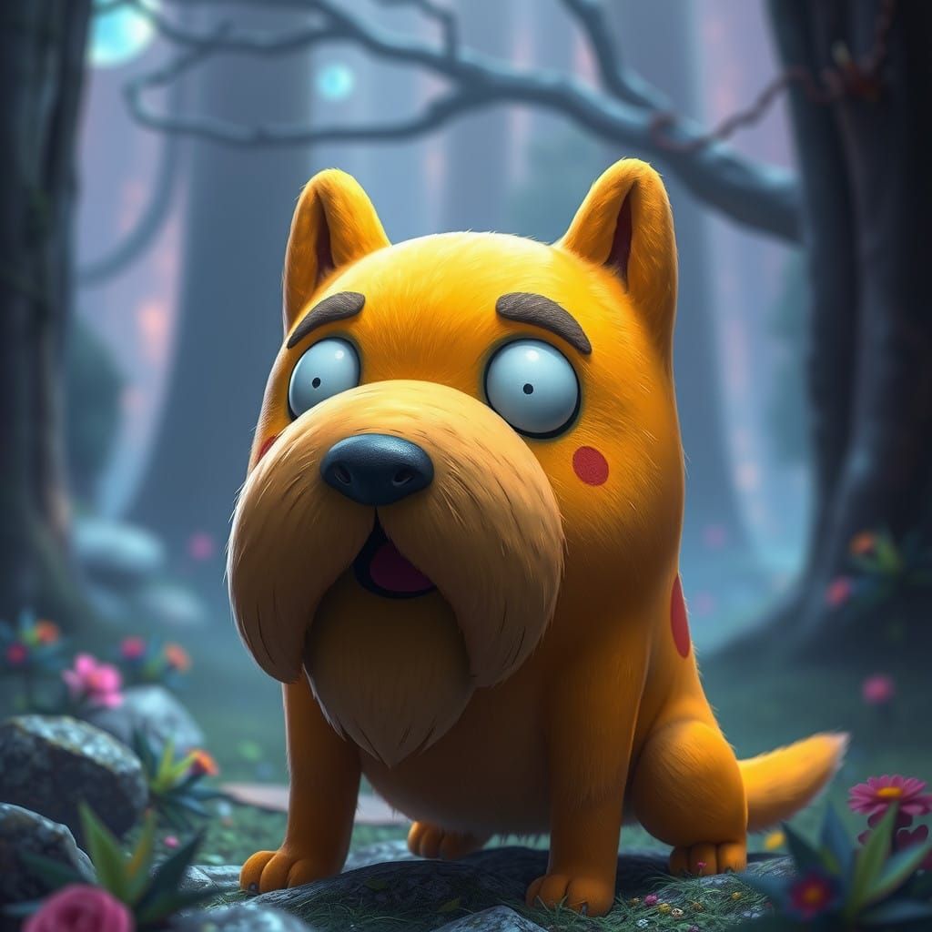 Fantastical Adventure Landscapes with Jake the Dog in Unreal...