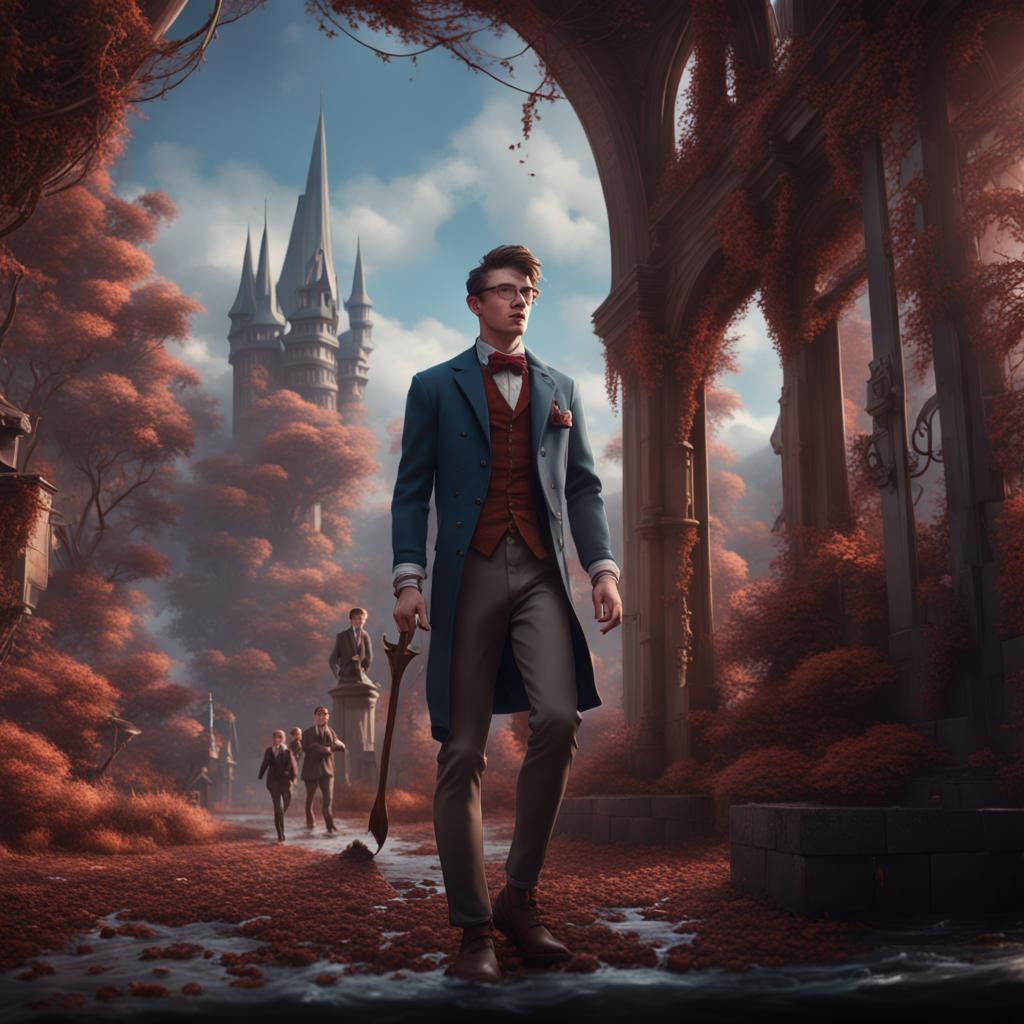 Reluctant Preppy Makeover: A Detailed Matte Painting