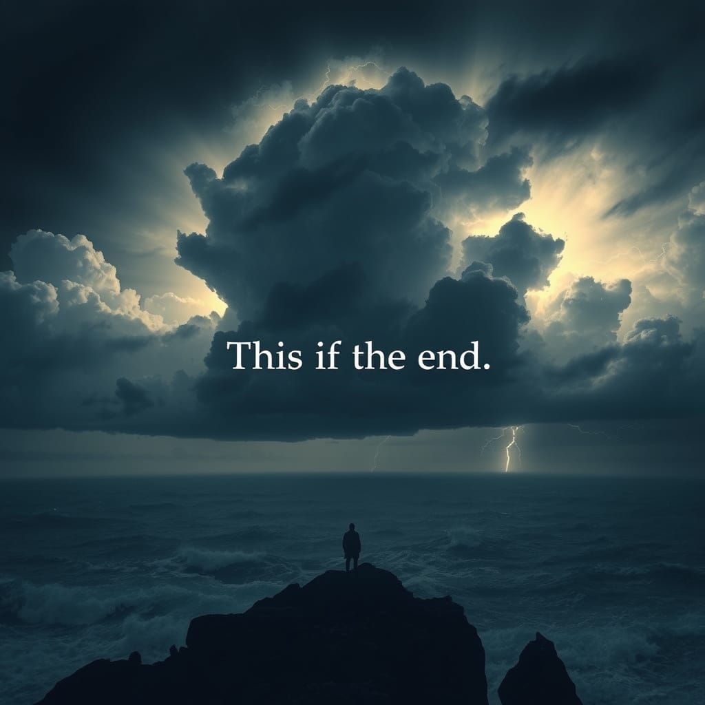 "This is the end
Hold your breath and count to ten
Feel the ...