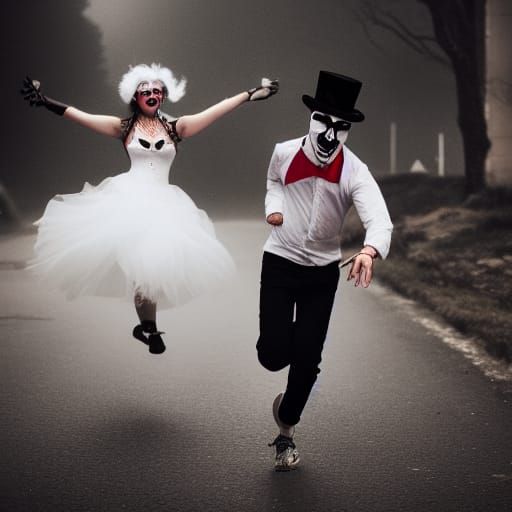 Carnival of Galicia: Vintage Circus Scene